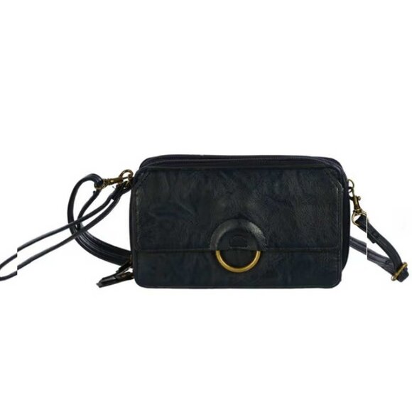 Bueno Handbags - Bueno Solid Zip Around Organizer Wristlet Crossbody (10-AL)